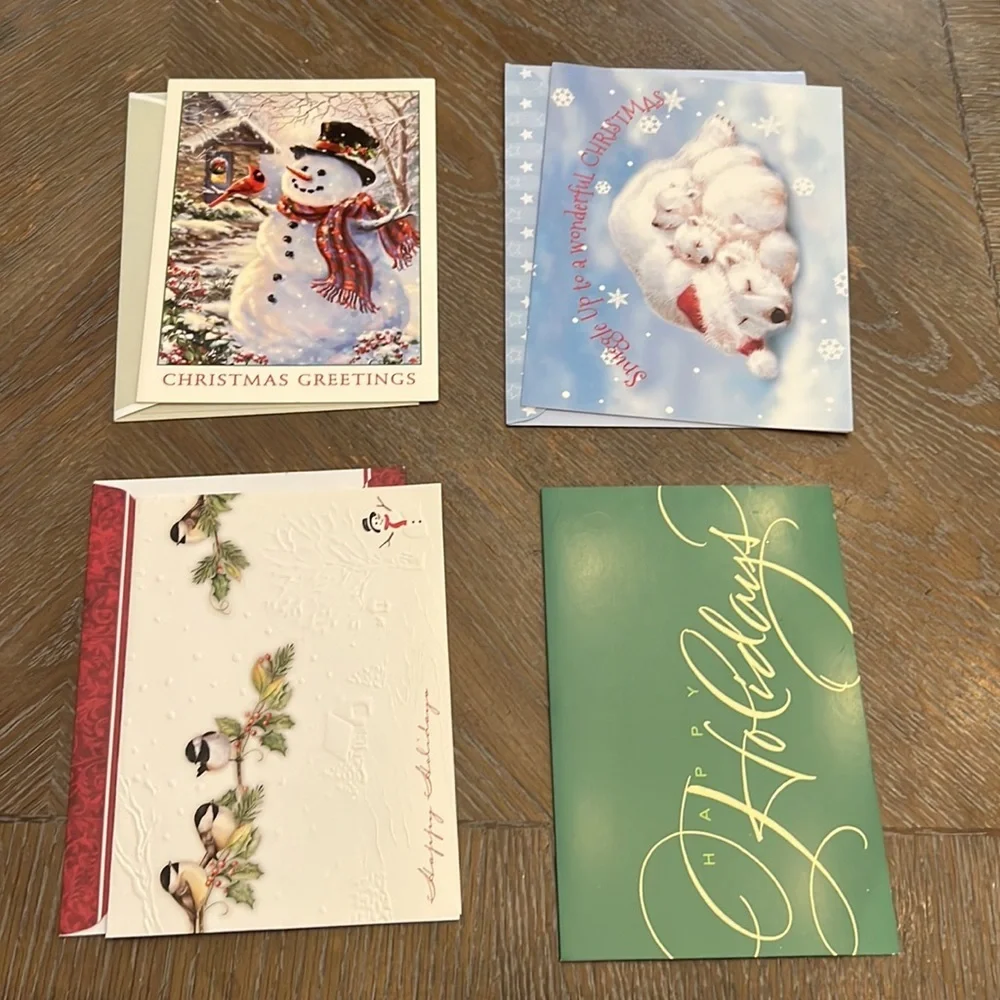 Set of 24 Christmas/holiday cards
